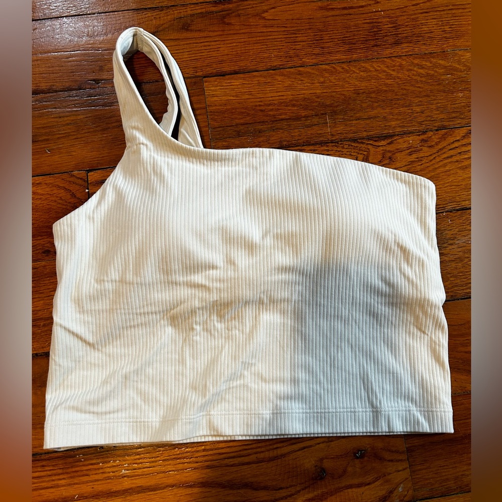 Lululemon ribbed nulu asymmetrical bra tank